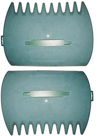 Handrechen zum Aufheben von Blättern für Rasen und Garten, robust, vielseitig verwendbar, Rechen für Blätter, Rasen, Schmutz, Laubschaufeln, Handrechen