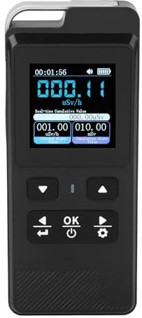 Tragbares Strahlungsdosimeter, Geigerzähler-Nuklearüberwachungsmessgerät, Beta-Gammastrahlen-Detektor für Ionisierende Strahlung, Wiederaufladbares Strahlungsdosimeter mit