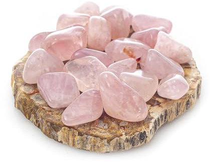 Mineral Est | Pierre roulée Quartz rose qualité Extra | Taille : 2,5 cm | Développe l'autonomie | Vendue à l'unité | Lithothérapie et chakras