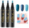 3 Colors Nail Polish Pen,3 in 1 Gel Nail Polish Pen,Nail Art Pens,Nail Polish Gel Pen,Nail Varnish Pens,Nail Art Tools,Nail Polish Set,One Step Nail Polish Gel Pen,Nail Art Kit,Q18/Q30/Q36