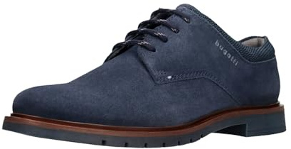 bugatti Men's Low Shoes, 313-A0608, Dark Blue, 44, darkblue, 10 UK