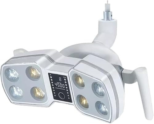 Medizinische Untersuchungsleuchten Zahnärztliche Orale Untersuchungsleuchte,Schattenlose Lampe 8 Hochleistungs-LEDs, for OP-Geräte Auf Behandlungsstühlen(26mm)