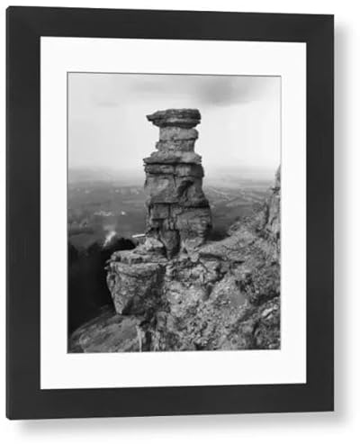 Media Storehouse The Devils Chimney Framed Print, Leckhampton Hill, Gloucestershire - Modern Frame 22x18 (58x48cm) (7220373)