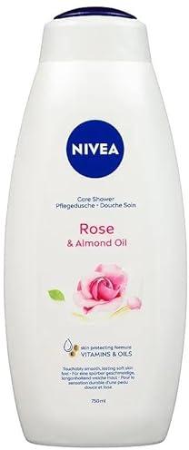 6er Pack - Nivea Duschgel - Rose & Mandelöl - 750ml