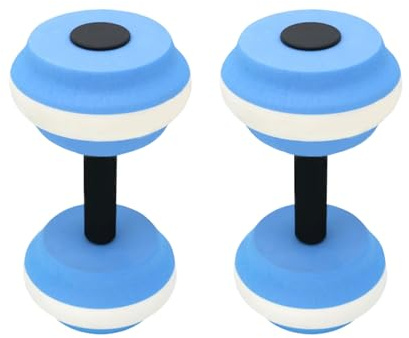 CAZSTYK Poolgewichte, Wassertrainingsgerät, EVA-Schaumstoff, Langhanteln, Aerobic-Ausrüstung, Wasserhanteln für Pool, Fitness, Handgewichte
