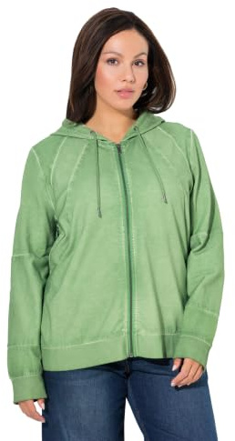 Ulla Popken Damen Sweatjacke