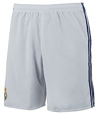 Adidas Real Madrid Home Short, Pantaloncini Uomo, Bianco/Viola (Balcri/Mornat), 3XL