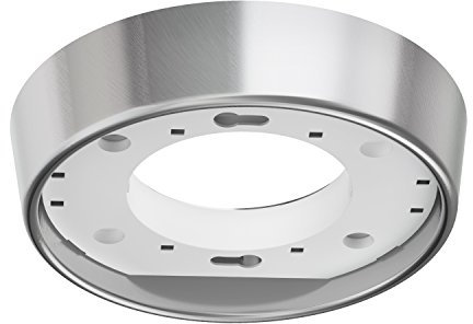 ledscom.de Deckenleuchte/Lampenfassung INEL, edelstahl matt, 1x GX53 max. 25W