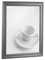 myposterframe Bilderrahmen Barock Größenwahl 42 x 59,4 cm Helena DIN A2 Silber matt mit Kunstglas klar 1 mm