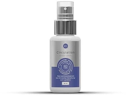 KÖ-HAIR Circulation Haarausfall Serum Spray mit 3% Redensyl gegen Haarausfall?Zur Haarverdichtung?Anti-Haarausfall Mittel mit Koffein und Biotin?UNISEX?50ml