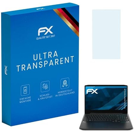 atFoliX Film Protection d'écran compatible avec Lenovo Idea Pad Gaming 3i Protecteur d'écran, ultra-clair FX Écran protecteur (2X)