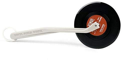 Zonfer Vintage Disque Vinyle Pizza Wheel Cutter, Gadgets De Cuisine, Accessoires Pizza