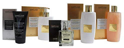 BCB Set black - 5 Teile (Eau de Parfum black, Hand Creme, Body Lotion, Shower Gel und After Shave Balm)