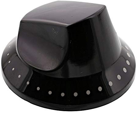 sparefixd for Zanussi Cooker Oven Black Control Knob Switch Dial