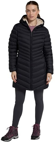 Mountain Warehouse Florence Womens Fur Lined Padded Jacket - Thermal tested -40°C Puffer Coat with Microfibre Insulation - Autumn, Winter, Outdoors & Travelling
