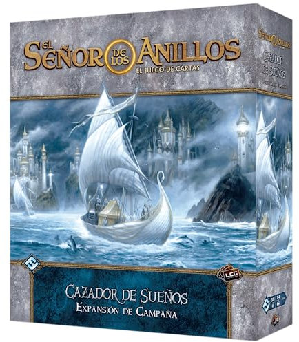 Fantasy Flight Games Der Herr der Ringe: Das Kartenspiel - Traumjäger, Erweiterung der Kampagne auf Spanisch