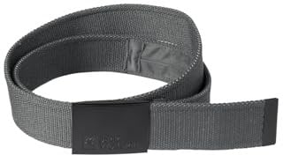 Jack Wolfskin Unisex Hidden Belt Reisezubehör- Geldgürtel, Dark Grey, 110 EU