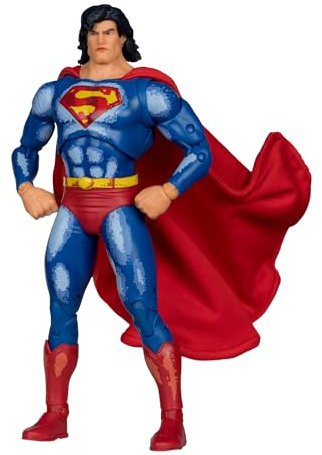 McFarlane DC Multiverse Superman (Justice League Task Force) 7in Build-A Figure Toys