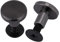Brass Screw Rivet Leather Craft, Black Brass Belt Strap Rivets Screw, 20sets for Leather Craft with 5mm 8mm (8mm)