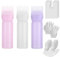 Pack of 3 Applicator Bottle Hair, 120 ml Hair Oil Applicator Bottle with Graduated Scale, Hair Dye Brush Bottle, Oil Comb Hair Tools, Root Comb Applicator Bottle, Hair Dye Brush Bottle