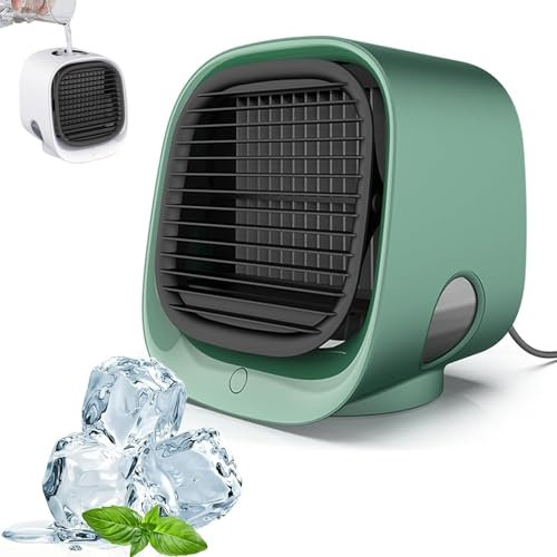 Oribreeze - Aire acondicionado Oribreeze, enfriador de aire Ori Breeze, aire acondicionado Oribreeze, enfriador de aire evaporativo, ventilador de aire acondicionado portátil, mini enfriador de aire