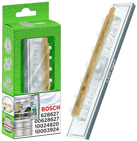 Placa de LED Luminosa para Frigorifico Combi con Código Original 10003924 10024820 00628627 628627 para Bosch para Siemens - MADE IN GERMANY - ONIX TECH