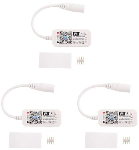 Remingtape 3X RGB LED-Lichtstreifen-Sprachsteuerung Arbeiten Sie mit Alexa und Home, WIFI Wireless Smart Controller mit Kostenloser App ÜBer IOS Oder Android