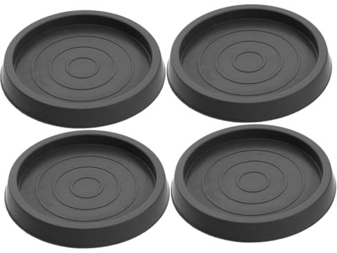 Garneck 4Stücke Runde Möbeluntersetzer für Möbelbeine rutschfeste zum Schutz von Holzböden für Stühle Tische und Sofas in Wohnräumen und Schlafzimmern