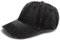 styleBREAKER Jeans Baseball Cap Unisex | Denim Basecap mit Verstellbarer Schnalle | 6-Panel Cap mit Gebogenem Schirm & Luftlöchern | Atmungsaktive Baumwoll-Mütze für Damen & Herren, Farbe:Schwarz