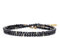 GAVU Bracelet Pierre Naturelle Femme, Bracelet Tourmaline Noire, Chaîne Or