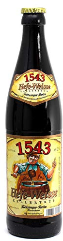 Kerze Bierflasche Bierflaschenkerze Flötzinger Hefe Weisse - 2028 - Bayerische Geschenke - Bayrische Kerze