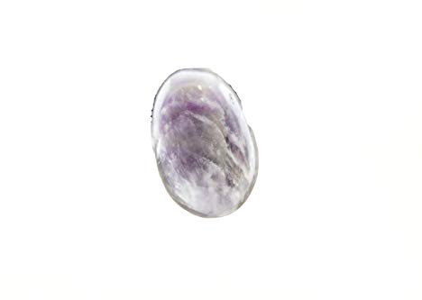 Edelstein Sternzeichenkette, Gebohrter Edelsteinanhänger, Glücksstein für die verschiedenen Sternzeichen (Fische - Amethyst)