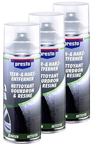 Presto 3X 429934 TEER- UND Harz-ENTFERNER SPRAYDOSE 150 ml