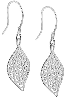 Tuscany Silver Damen Hängeohrringe Silber - 8.54.4439