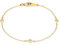 Amor Armband Damen Armschmuck, mit Zirkonia synth., 18 cm, Gold, Kommt in Schmuck Geschenk Box, 2014152