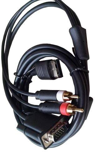 OSTENT VGA High Definition Kabel RCA Sound Adapter PAL NTSC Kompatibel für SEGA Dreamcast Konsole