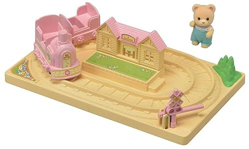 Sylvanian Families 5320 Baby Abenteuer Zug - Puppenhaus Spielset