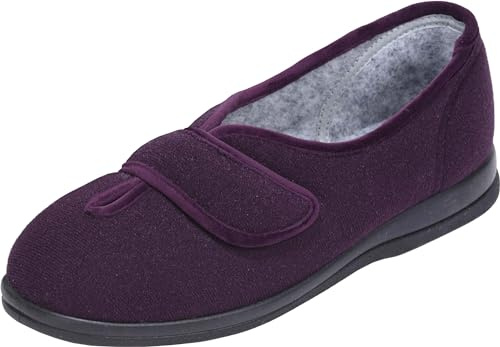 Cosyfeet Diane - Extra Wide Women's Slippers - 6E Width