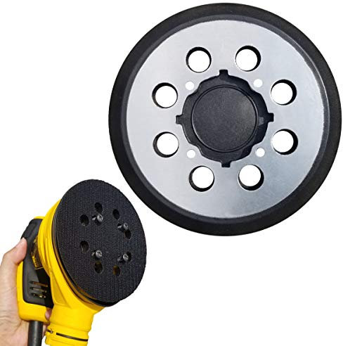 Almohadilla de lijadora de repuesto para lijadora orbital DeWalt DWE6423/6423K, DWE6421/6421K, DCW210B de 12,7 cm - Reemplazo directo para el número de pieza de la almohadilla DWE64233 y N329079