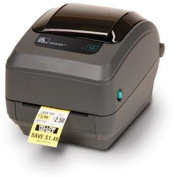 Zebra GK420t Wärme direkt/Wärmeübertragung 203 x 203dpi Etikettendrucker (CD) (Generalüberholt)
