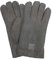 Rohn Moden Fingerhandschuhe Hochstein echt Lammfell für Damen und Herren, Handschuhe in Premiumqualität aus Baby Curly Merinolamm handgenäht grau 10