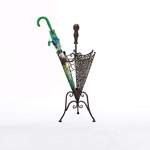 MHBGX Porte-Parapluie, Porte-Parapluie de Pluie de Type Plancher, Porte-Parapluie En Fer Forgé, Porte-Parapluies