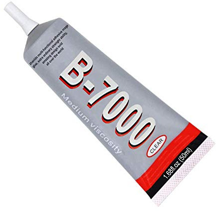 ebuyerfix B-7000 50ml Super Glue Adhesive Mobile Phone Tablet Touch Screen Repair Sealant, Transparent for Repair, Smartphone Screen, Tablet and Shoe Collage, Costume jewelry, Book Binding Glue