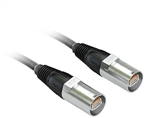 CAT5e Netzwerkkabel Kabeltrommel 98m, Geschirmtes Digital Interface, Ethercon Stecker, Hochwertig für professionelle Anwendungen, 3 Jahre Garantie, 30 Tage Rückgaberecht