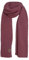 KNIT FACTORY - Jamie Schal - gewalkter Wolle Strickschal - 2m lange Winterschal für Damen und Herren - Stone Red - 200x45 cm