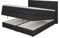 Betten Jumbo King Boxspringbett 180x200 cm mit Bettkasten 7-Zonen TFK Härtegrad H3 und 10cm Premium-Pocket-Air-Topper | Farbe Anthrazit | div. Größen verfügbar