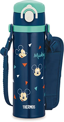 Thermos JOI-500DS NVY Mug isotherme pour enfants 0,5 l Mickey Bleu marine