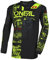 O'NEAL | Motocross-Shirt langarm | MX MTB Mountainbike | Passform für Maximale Bewegungsfreiheit, Eingenähter Ellbogenschutz | Element Jersey Attack V.23 | Erwachsene | Schwarz Neon-Gelb | Größe XXL