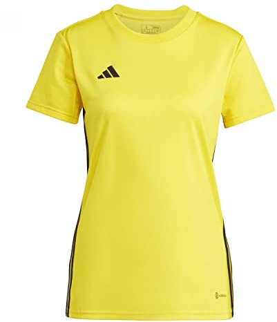 Adidas Womens Jersey (Short Sleeve) Tabela 23 Jersey, Team Yellow/Black, IA9149, XS