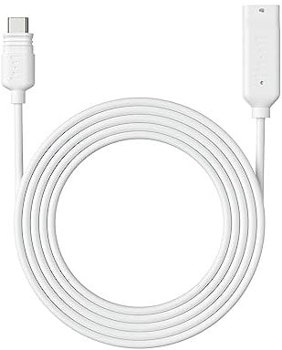 Reolink 4,5 m di Cavo di Prolunga Pannello Solare da 6W (Bianco) con Interfaccia di Type-C